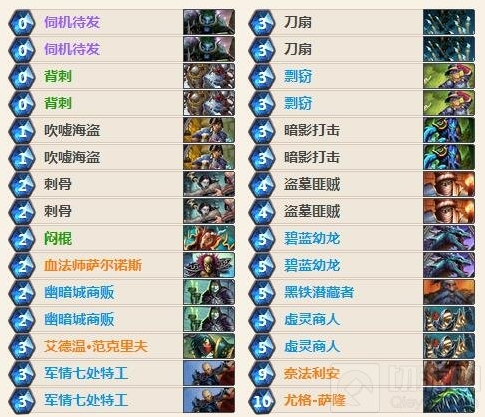 炉石传说手牌