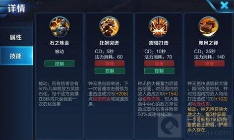 王者荣耀技能