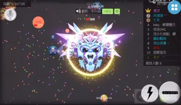 球球大作战凯旋圣光天使搭配怎么样 游戏效果图