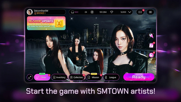 全民天团smtown中国区游戏