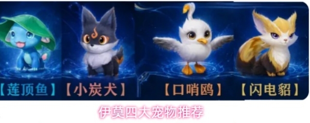 伊莫四大宠物推荐