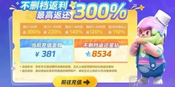 元梦之星充值返利领取技巧