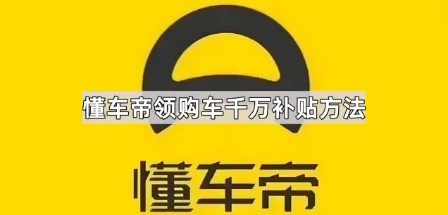 懂车帝购车