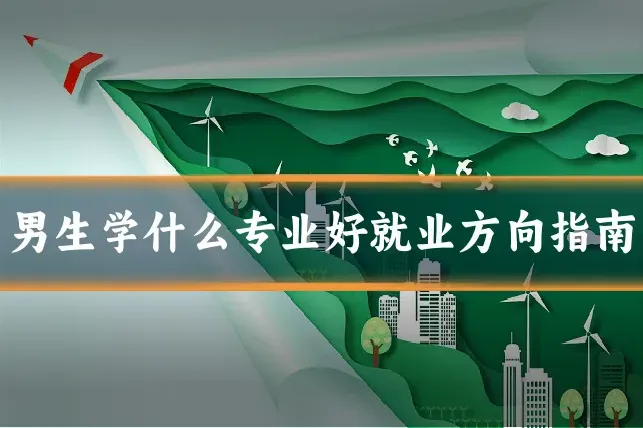 男生学什么专业好就业方向指南