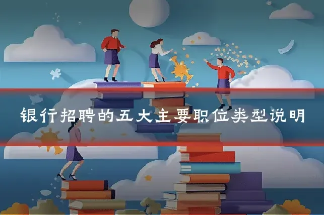 银行招聘的五大主要职位类型说明