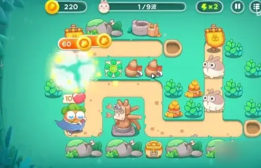 保卫萝卜4第17关卧兔藏龙攻略