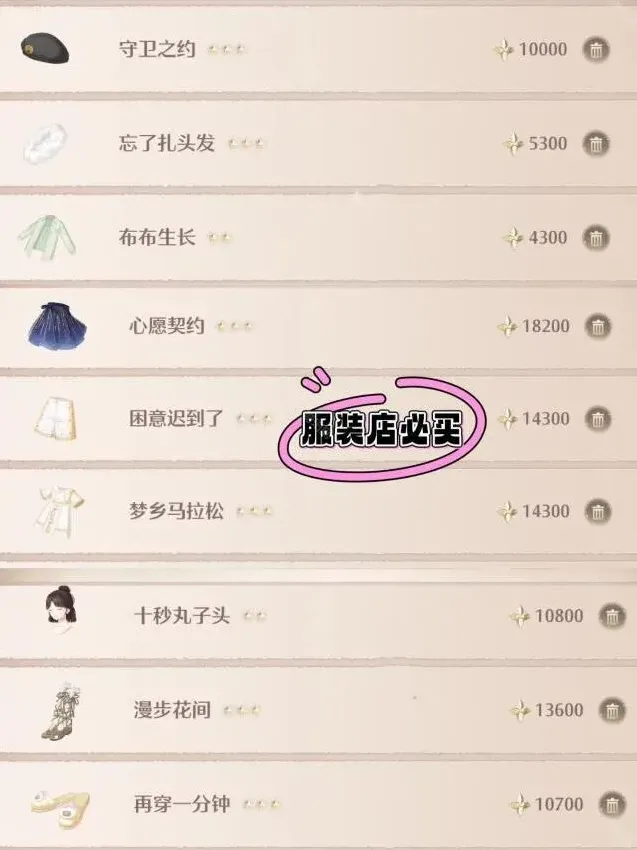 无限暖暖一览