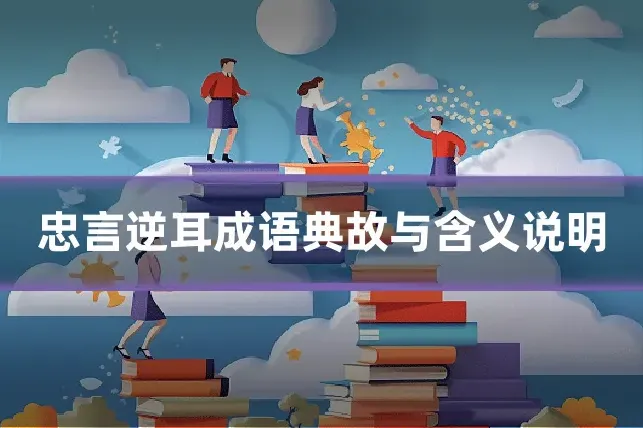 忠言逆耳成语典故与含义说明