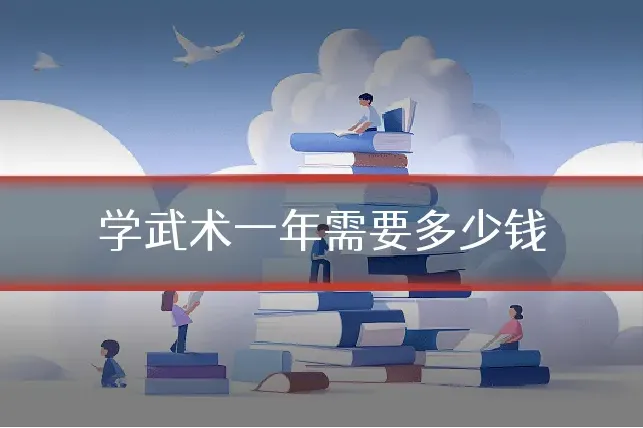 学武术一年需要多少钱