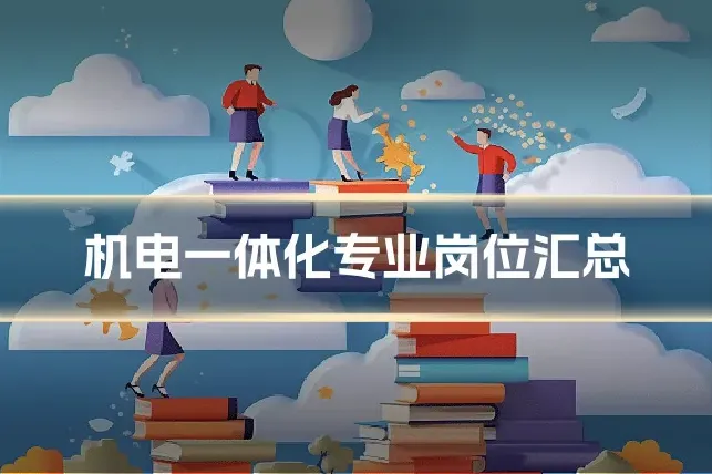 机电一体化专业岗位汇总