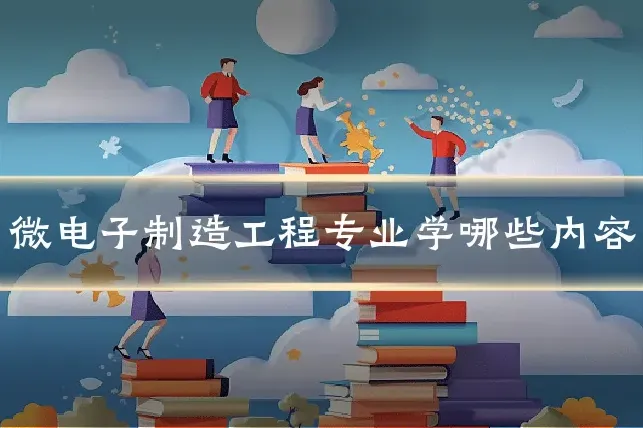 微电子制造工程专业学哪些内容