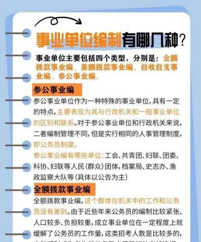 事业单位