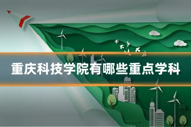 重庆科技学院有哪些重点学科