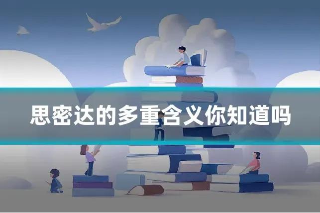 思密达的多重含义你知道吗