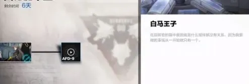 战双帕弥什AFD9剧情之愚人节白马王子篇