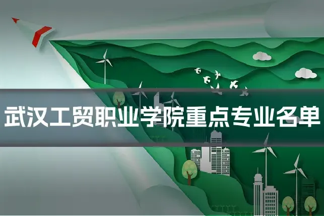 武汉工贸职业学院重点专业名单