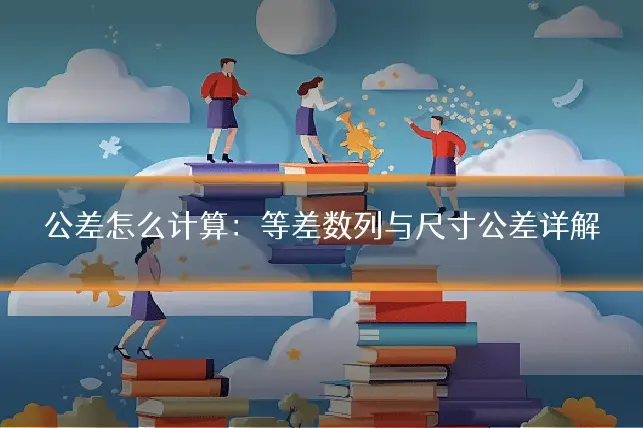 公差怎么计算：等差数列与尺寸公差详解