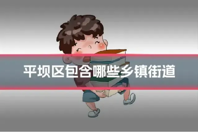 平坝区包含哪些乡镇街道