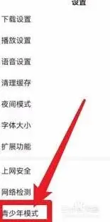 百度视频如何配置青少年模式