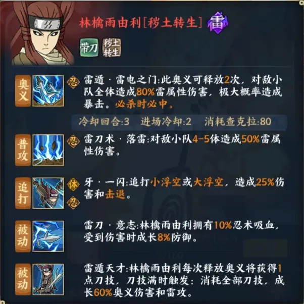 《火影忍者》林檎雨由利秽土转生攻略