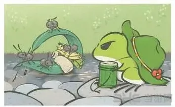 旅行青蛙打水
