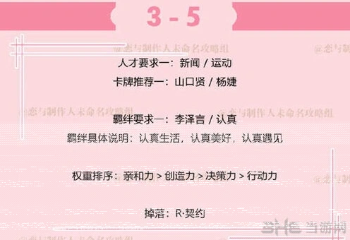 恋与制作人副本