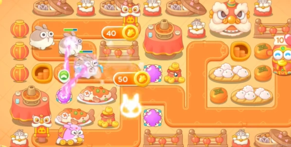 保卫萝卜4新春厨艺秀第19关流程攻略