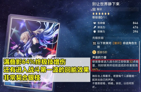 崩坏星穹铁道银枝光锥选择什么好 光锥推荐