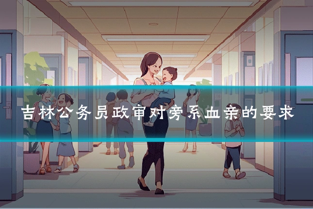 吉林公务员政审对旁系血亲的要求