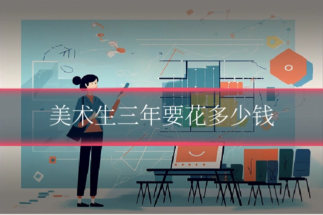 美术生三年要花多少钱