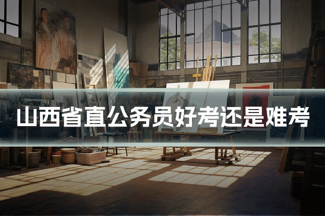 山西省直公务员好考还是难考
