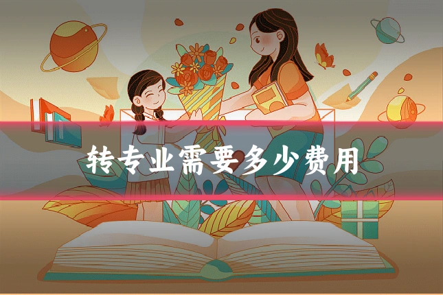 转专业需要多少费用