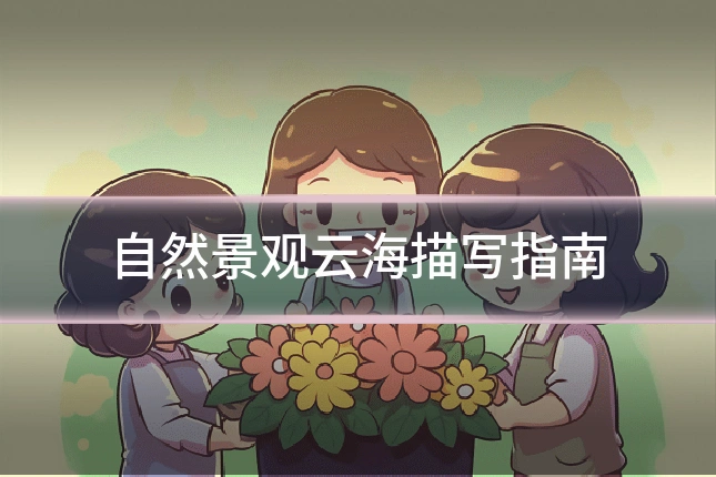 自然景观云海描写指南