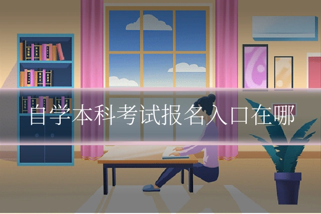 自学本科考试报名入口在哪