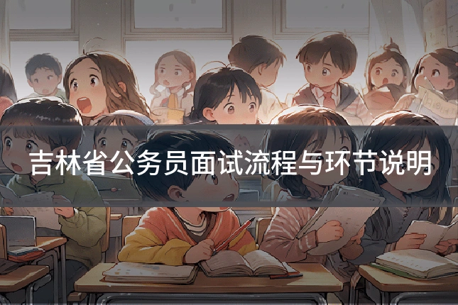 吉林省公务员面试流程与环节说明