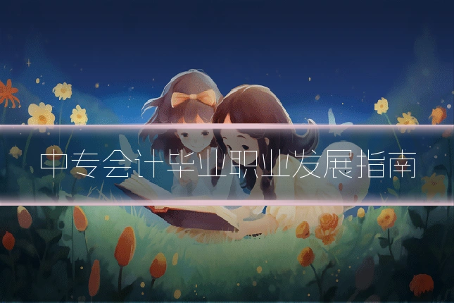 中专会计毕业职业发展指南