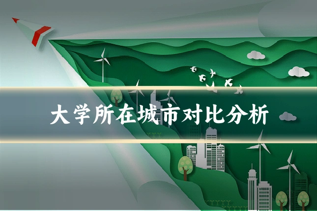 大学所在城市对比分析