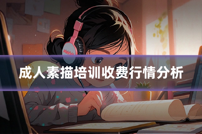 成人素描培训收费行情分析