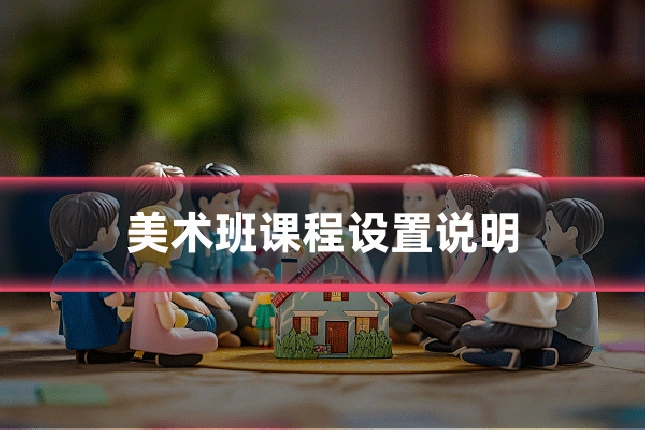 美术班课程设置说明