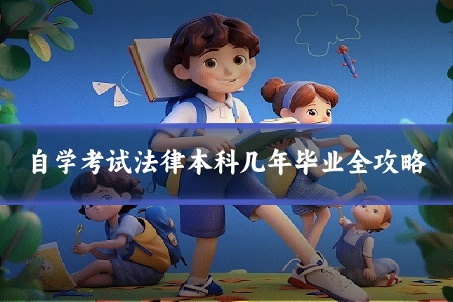 自学考试法律本科几年毕业全攻略