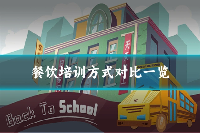 餐饮培训方式对比一览