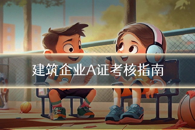 建筑企业A证考核指南