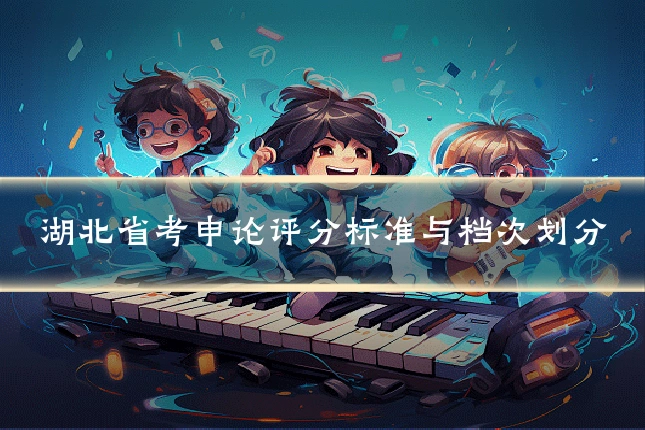 湖北省考申论评分标准与档次划分