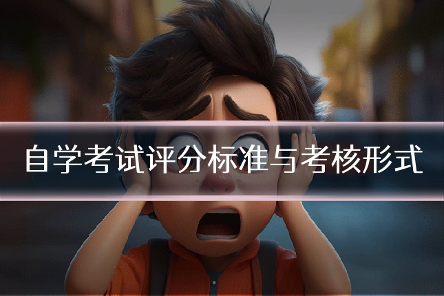 自学考试评分标准与考核形式