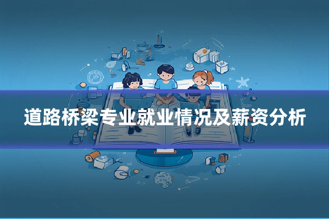 道路桥梁专业就业情况及薪资分析