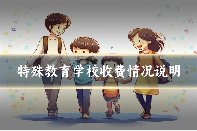 特殊教育学校收费情况说明