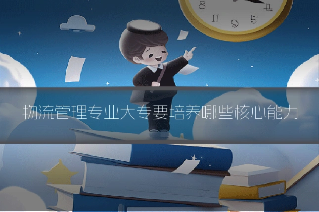 物流管理专业大专要培养哪些核心能力