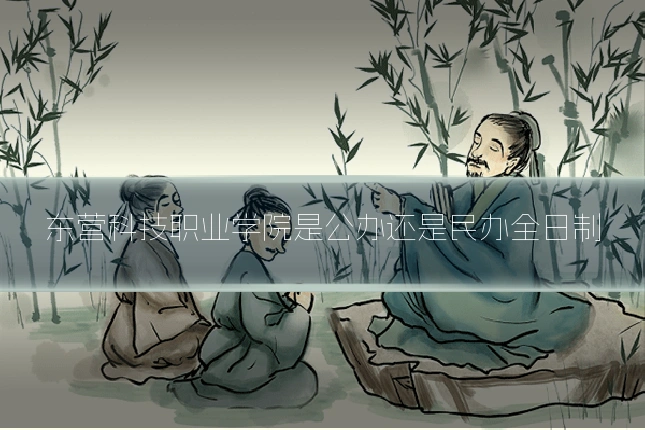 东营科技职业学院是公办还是民办全日制