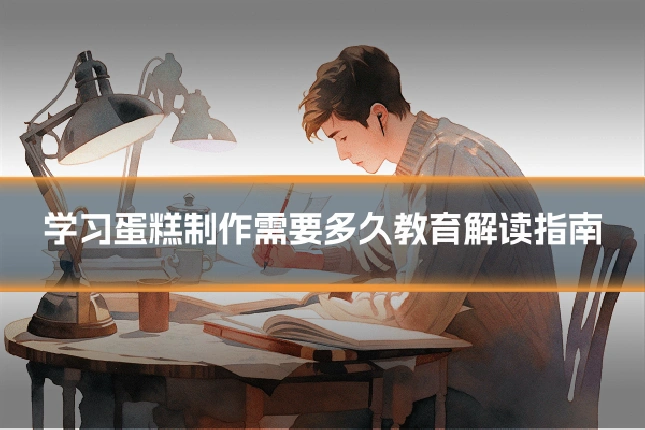 学习蛋糕制作需要多久教育解读指南