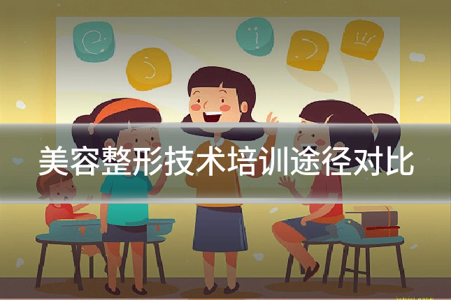 美容整形技术培训途径对比